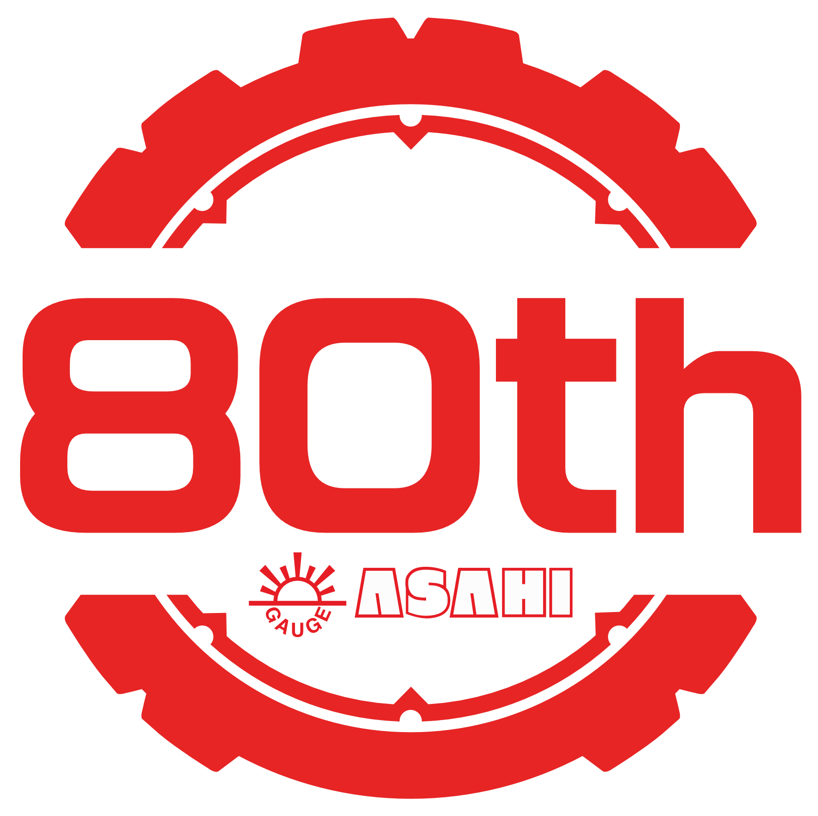 ASAHI GAUGE 80th